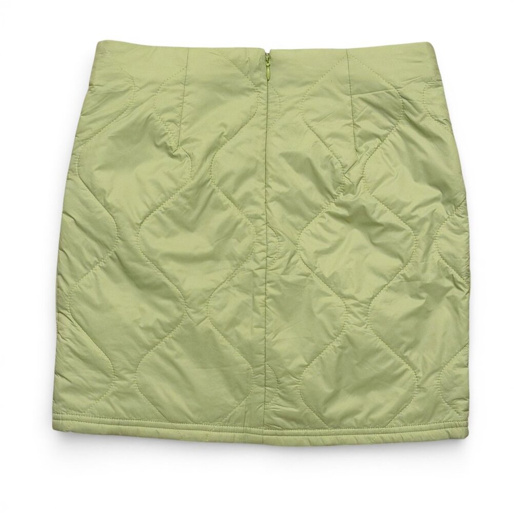 Anthropologie Coney Island Picnic Quilted Puffer Skirt 4 26 NWT - Picture 3 of 6